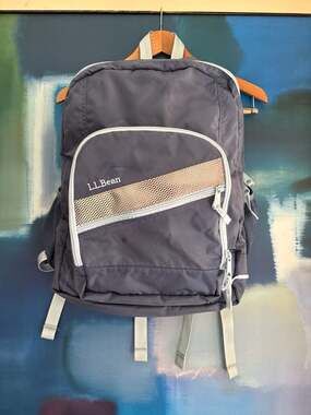 L.L.Bean Deluxe Book Pack 37L Backpack in Moonlight Blue